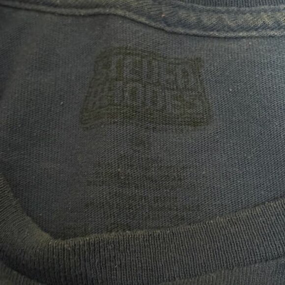 See your future Steven Rhodes Blue Graphic T-Shirt with Futuristic Design - Picture 2 of 3